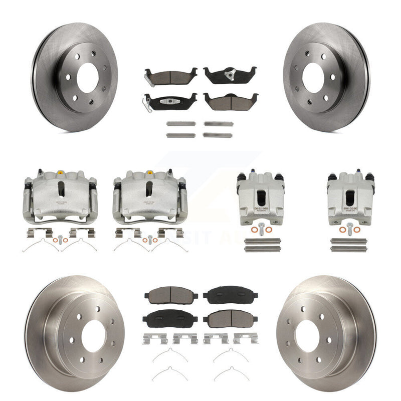 CMX KC8-100977C Disc Brake Kit for 2004-2008 Lincoln Mark LT, Ford F-150 - Front and Rear product image