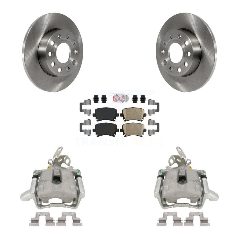 Transit Auto KC8-100977N Disc Brake Kit for 2005-2009 Volkswagen Jetta, Volkswagen Rabbit - Rear product image