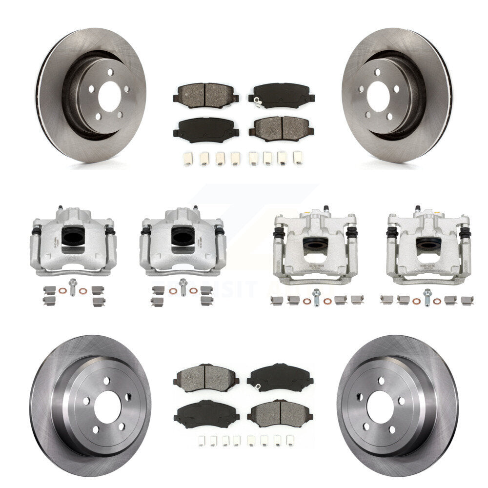 Transit Auto KC8-100977S Disc Brake Kit for 2008 Dodge Nitro - Front and Rear product image