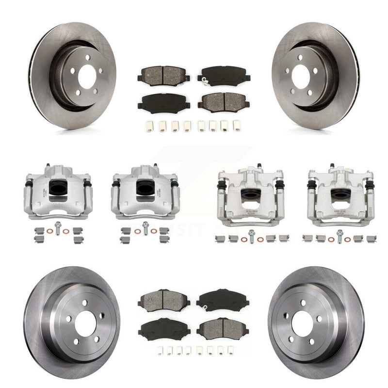Transit Auto KC8-100977S Disc Brake Kit for 2008 Dodge Nitro - Front and Rear product image