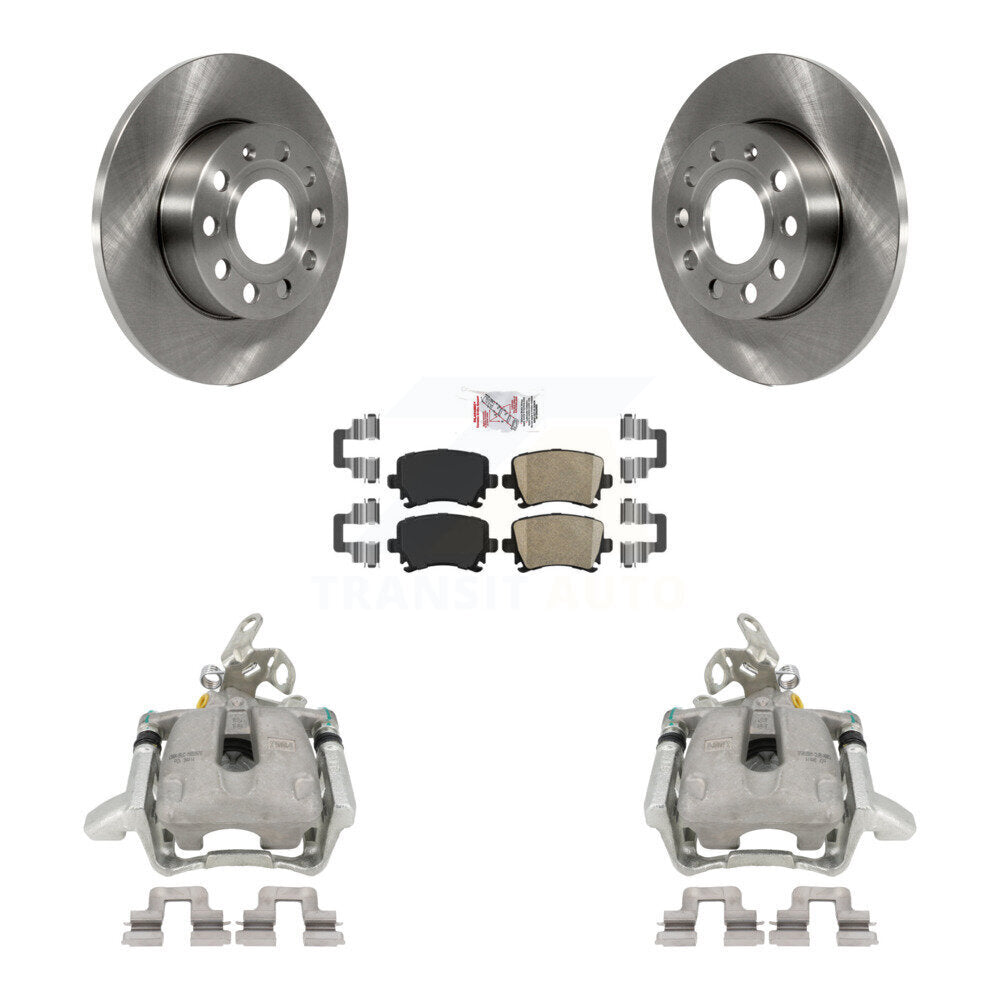 Transit Auto KC8-100978N Disc Brake Kit for 2005-2009 Volkswagen Jetta, Volkswagen Rabbit - Rear product image