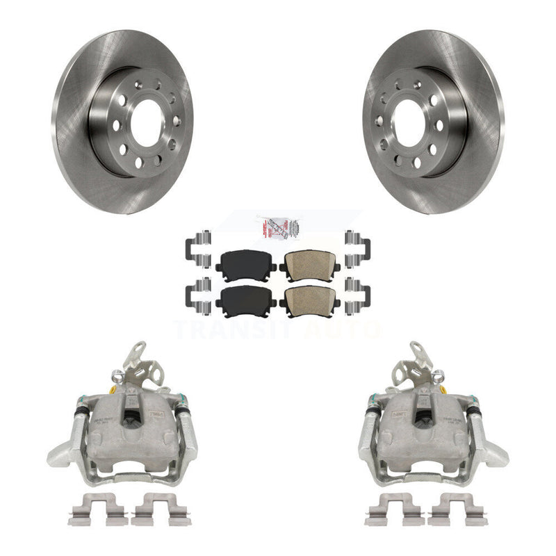 Transit Auto KC8-100978N Disc Brake Kit for 2005-2009 Volkswagen Jetta, Volkswagen Rabbit - Rear product image