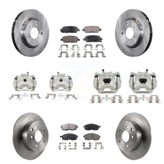Transit Auto KC8-100978P Disc Brake Kit for 2013-2019 Nissan Sentra - Front and Rear product image