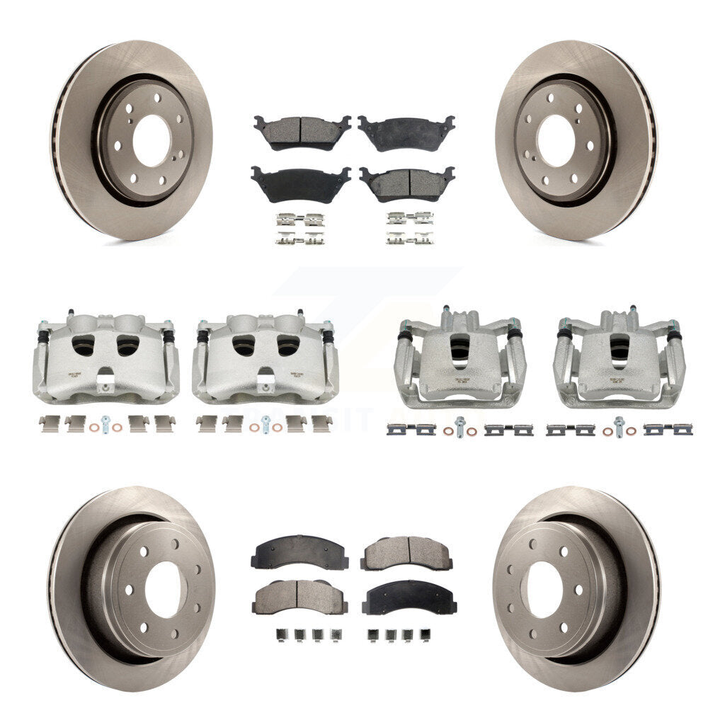 Transit Auto KC8-100978T Disc Brake Kit for 2012-2014 Ford F-150 - Front and Rear product image