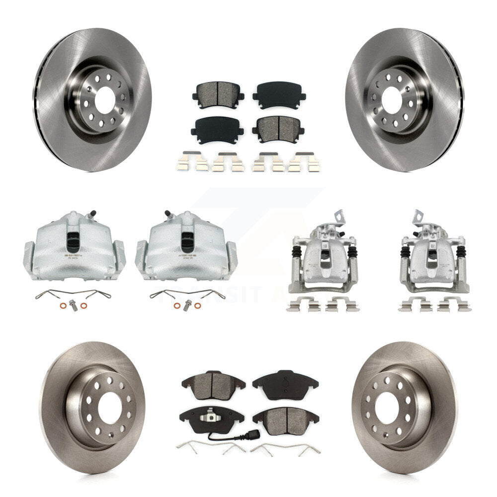 Transit Auto KC8-100979S Disc Brake Kit for 2012 Volkswagen CC - Front and Rear product image