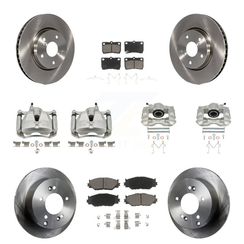 CMX KC8-100980C Disc Brake Kit for 2006-2009 Lexus IS250 - Front and Rear product image