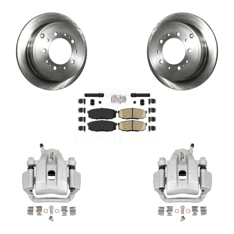 Transit Auto KC8-100980N Disc Brake Kit for 2007-2016 Toyota Sequoia, Toyota Tundra - Rear product image