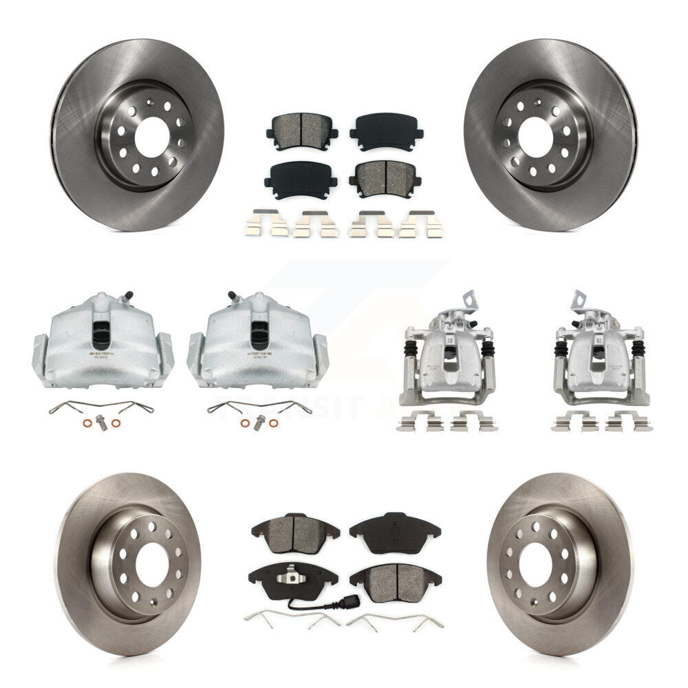 Transit Auto KC8-100980S Disc Brake Kit for 2012 Volkswagen CC - Front and Rear product image