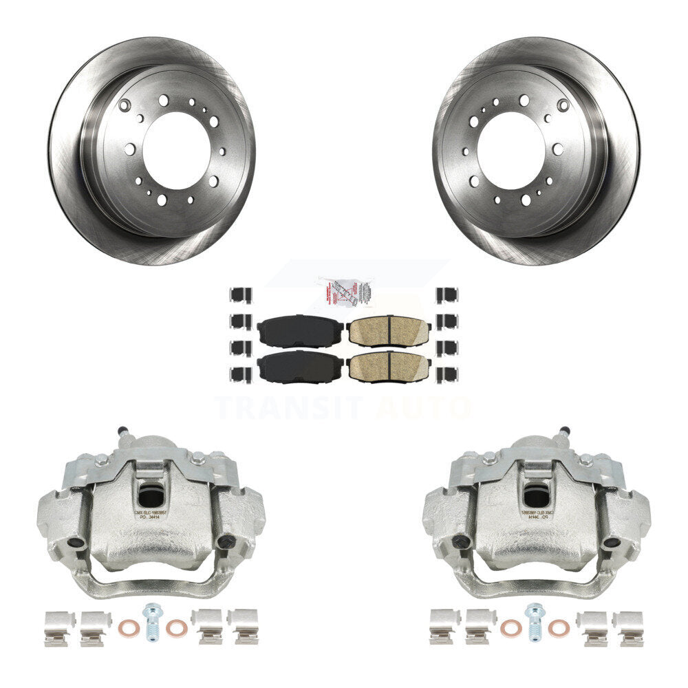 Transit Auto KC8-100981N Disc Brake Kit for 2008-2015 Lexus LX570, Toyota Land Cruiser - Rear product image