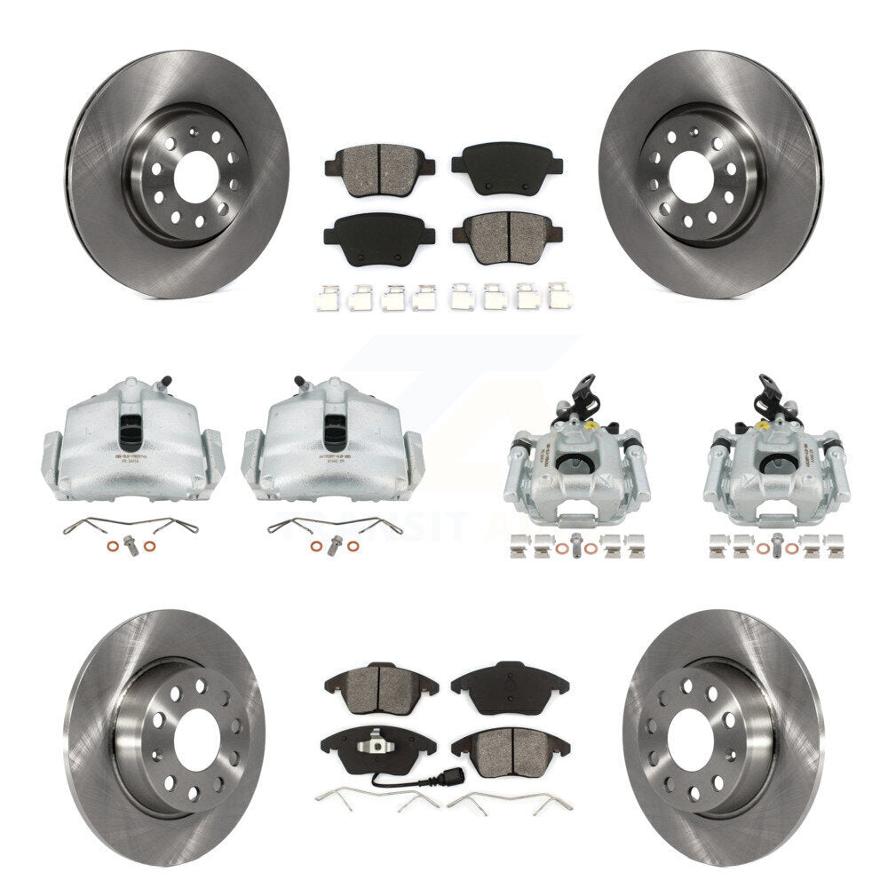 Transit Auto KC8-100981S Disc Brake Kit for 2012-2014 Volkswagen GTI - Front and Rear product image