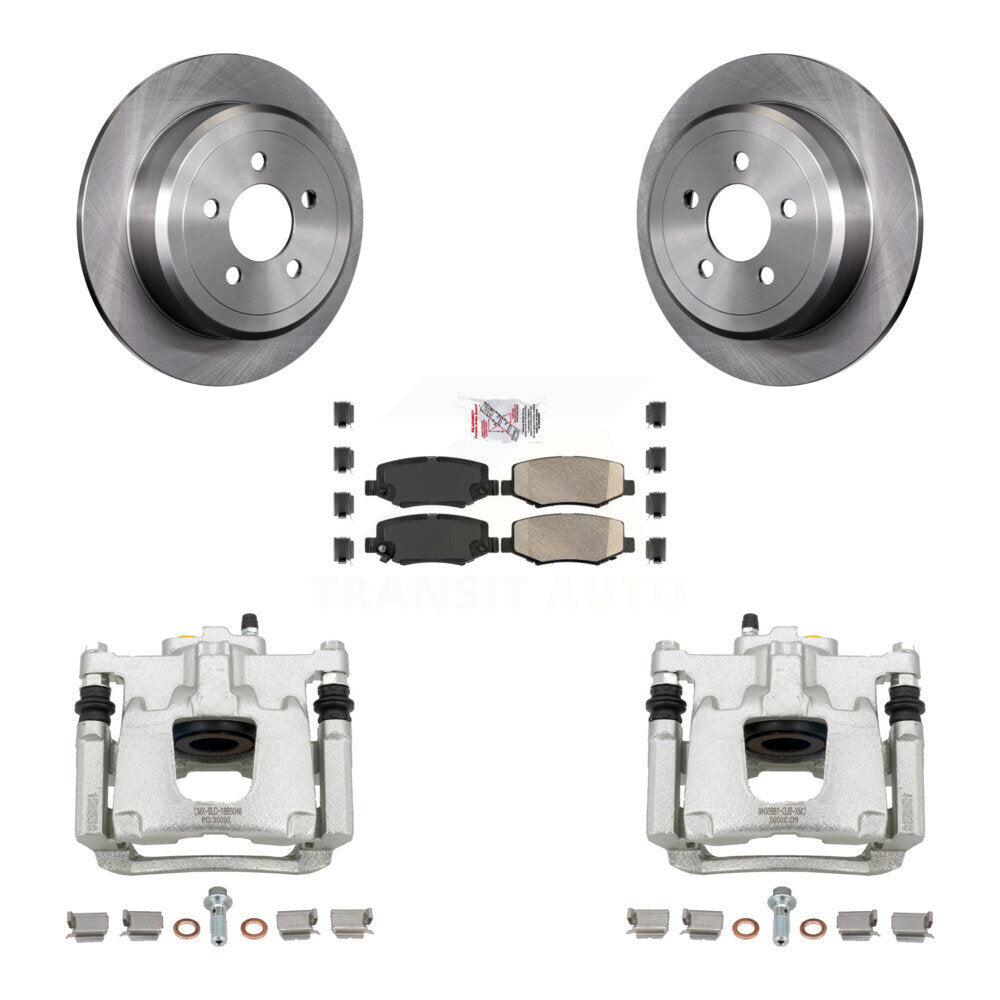 Transit Auto KC8-100983N Disc Brake Kit for 2007-2012 Jeep Liberty, Dodge Nitro - Rear product image