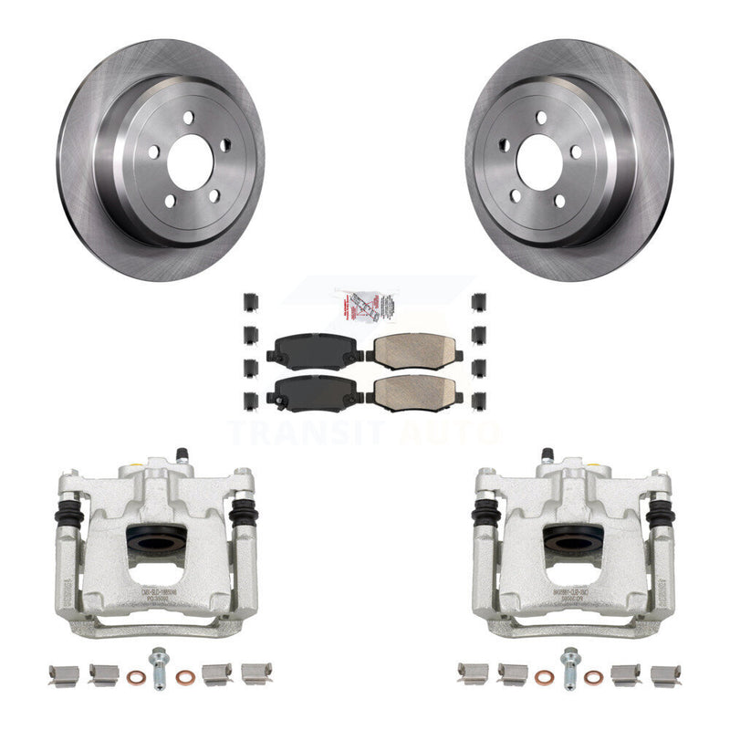 Transit Auto KC8-100983N Disc Brake Kit for 2007-2012 Jeep Liberty, Dodge Nitro - Rear product image