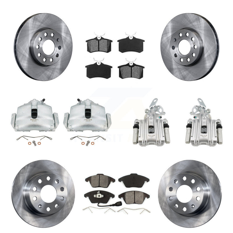 Transit Auto KC8-100983S Disc Brake Kit for 2014-2015 Volkswagen Beetle - Front and Rear product image