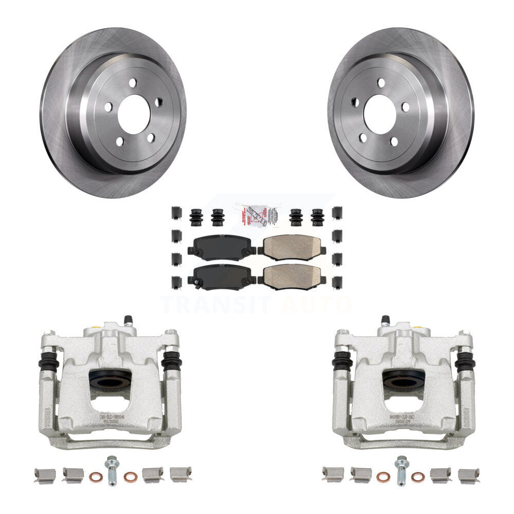 Transit Auto KC8-100984N Disc Brake Kit for 2007-2012 Jeep Liberty, Dodge Nitro - Rear product image