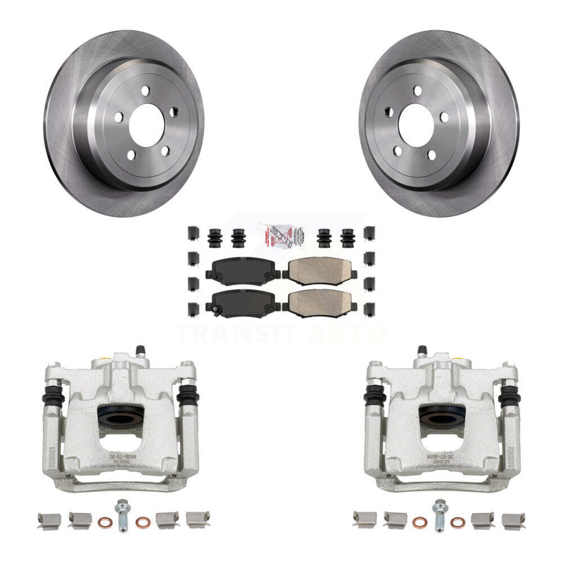 Transit Auto KC8-100984N Disc Brake Kit for 2007-2012 Jeep Liberty, Dodge Nitro - Rear product image