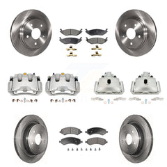 Transit Auto KC8-100984T Disc Brake Kit for 2007-2009 Chrysler Aspen, Dodge Durango - Front and Rear product image