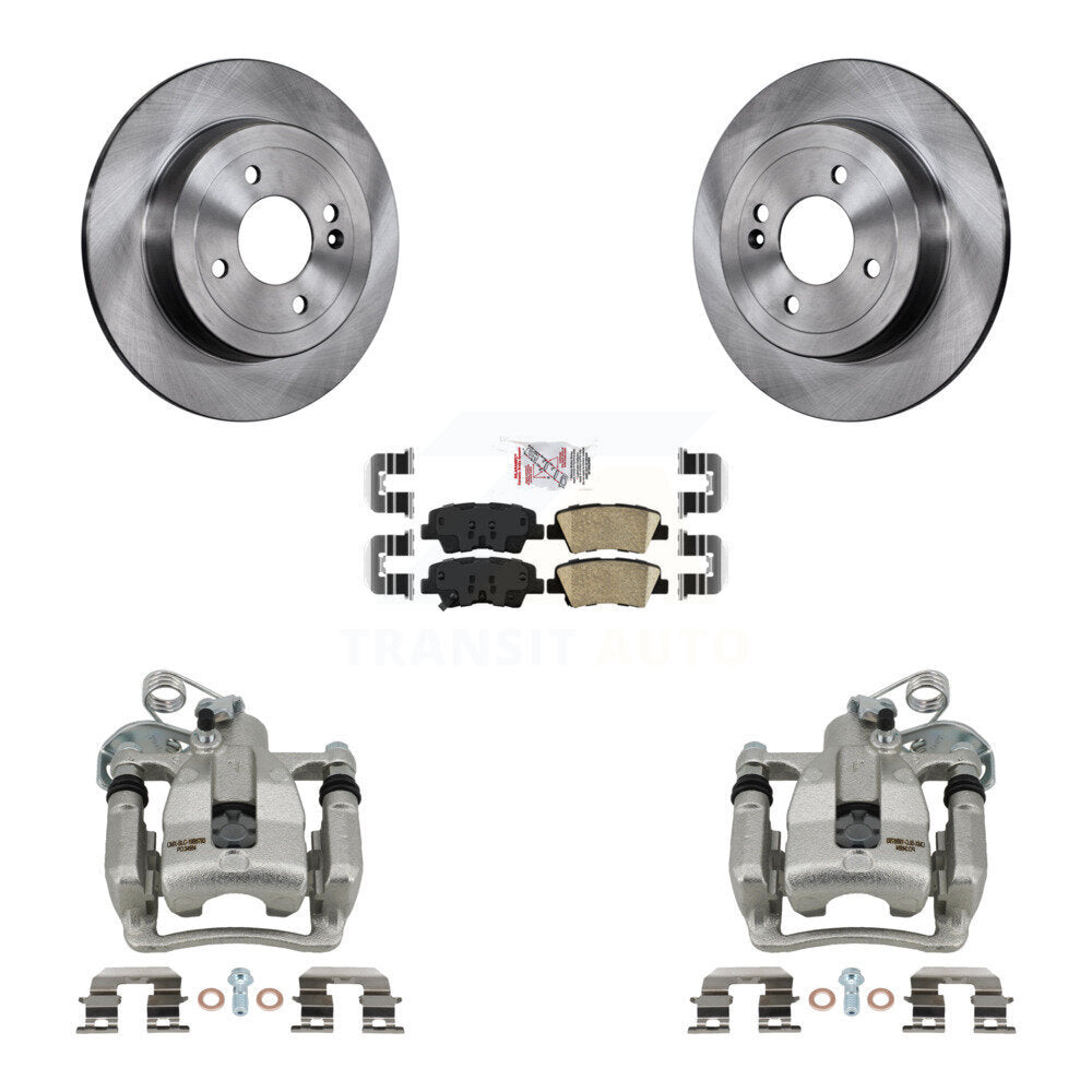 Transit Auto KC8-100985N Disc Brake Kit for 2012-2016 Hyundai Accent - Rear product image