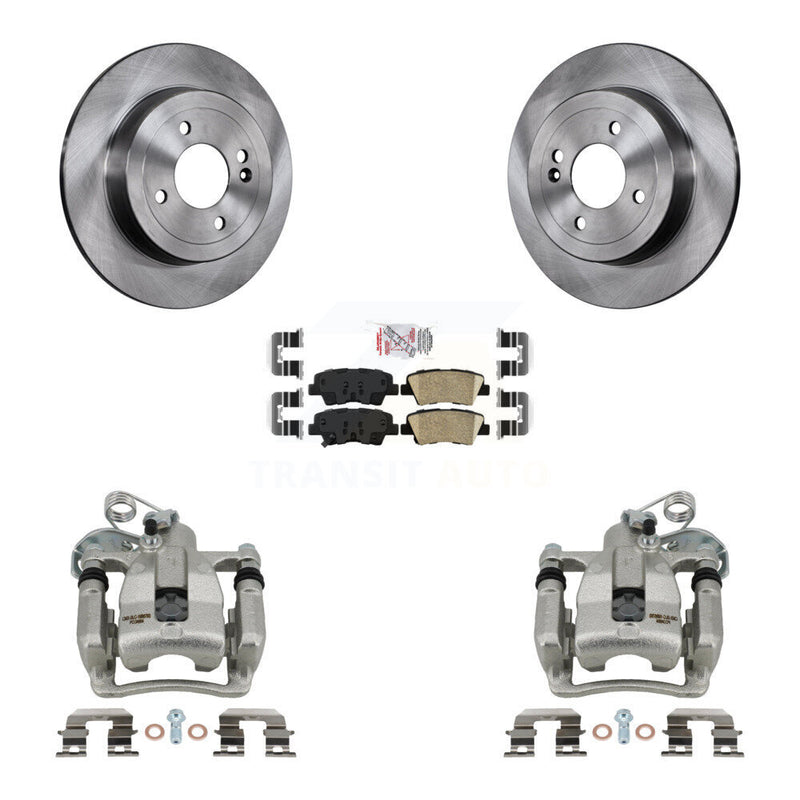 Transit Auto KC8-100985N Disc Brake Kit for 2012-2016 Hyundai Accent - Rear product image