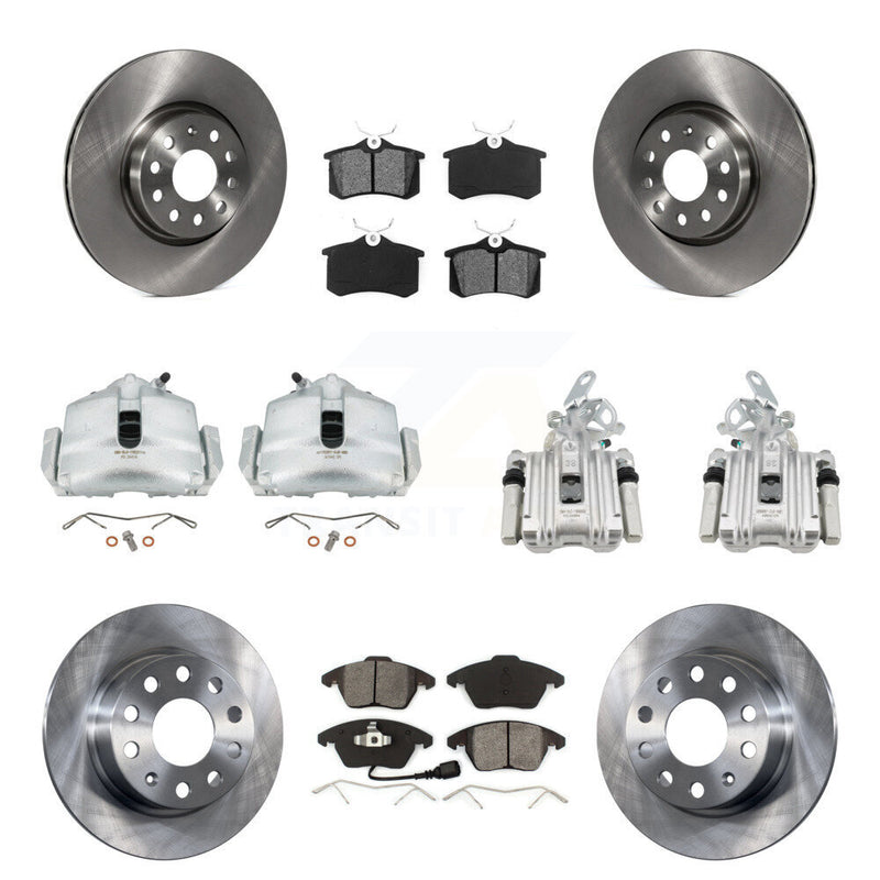 Transit Auto KC8-100985S Disc Brake Kit for 2014 Volkswagen Beetle - Front and Rear product image