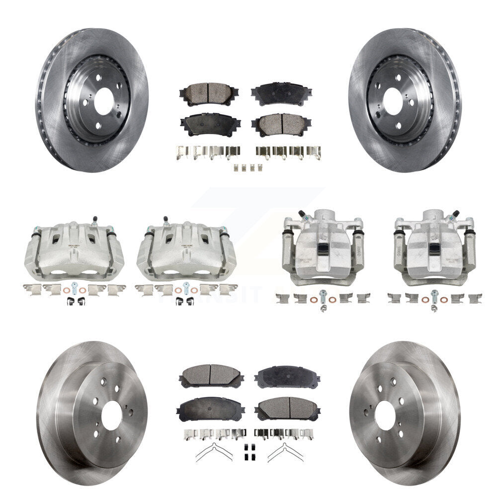 Transit Auto KC8-100985T Disc Brake Kit for 2010-2012 Toyota Sienna, Lexus RX350 - Front and Rear product image