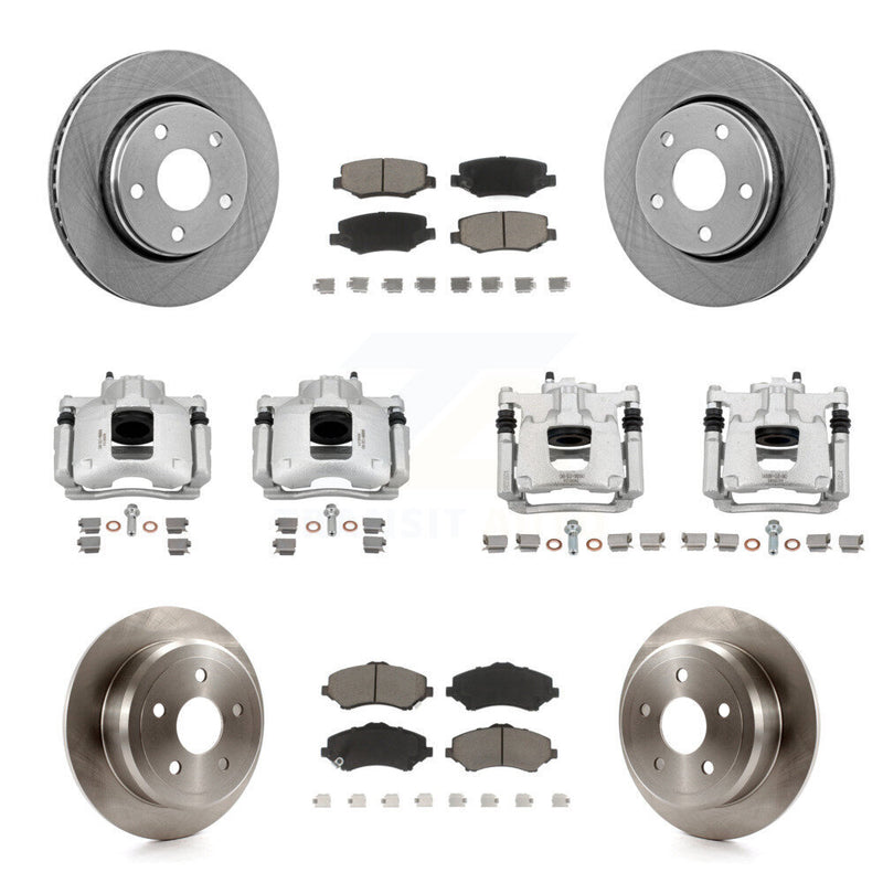 CMX KC8-100986C Disc Brake Kit for 2007-2016 Jeep Wrangler - Front and Rear product image