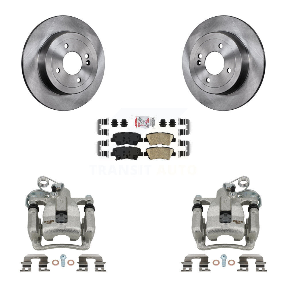 Transit Auto KC8-100986N Disc Brake Kit for 2012-2016 Hyundai Accent - Rear product image