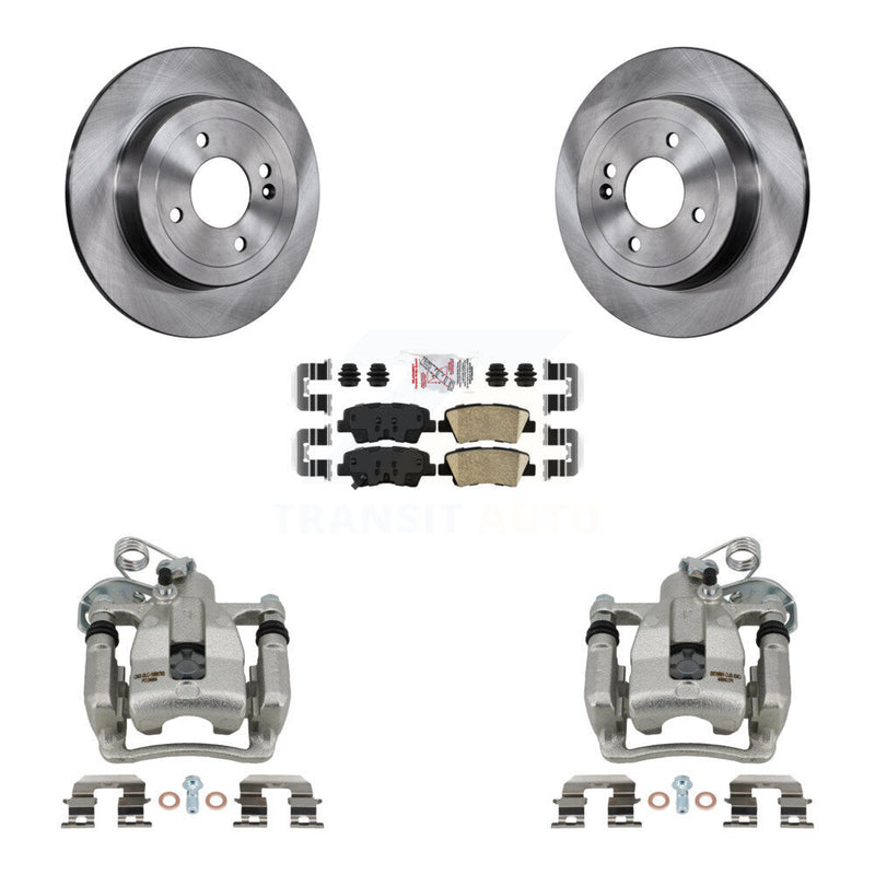 Transit Auto KC8-100986N Disc Brake Kit for 2012-2016 Hyundai Accent - Rear product image