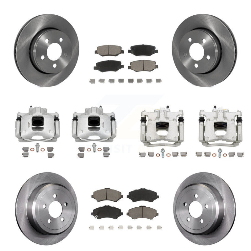 CMX KC8-100987C Disc Brake Kit for 2007-2008 Dodge Nitro - Front and Rear product image