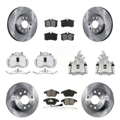 Transit Auto KC8-100987S Disc Brake Kit for 2014-2018 Volkswagen Jetta, Volkswagen Beetle - Front and Rear product image
