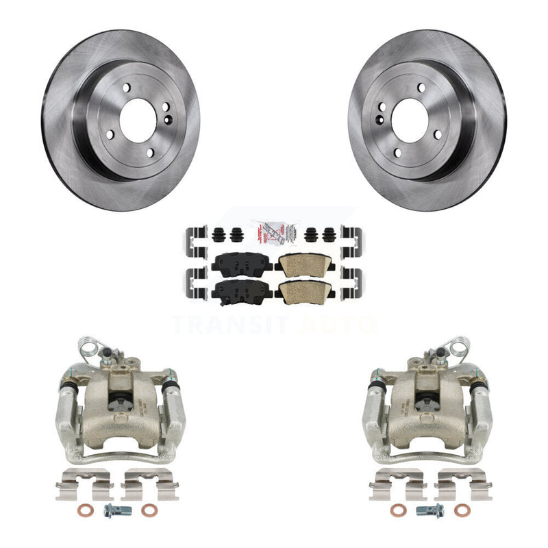 Transit Auto KC8-100988N Disc Brake Kit for 2012-2017 Kia Rio - Rear product image