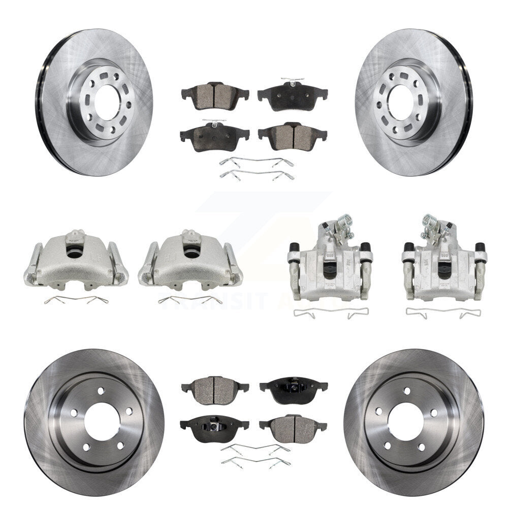 Transit Auto KC8-100990P Disc Brake Kit for 2008-2013 Mazda 3 Sport, Mazda 3 - Front and Rear product image