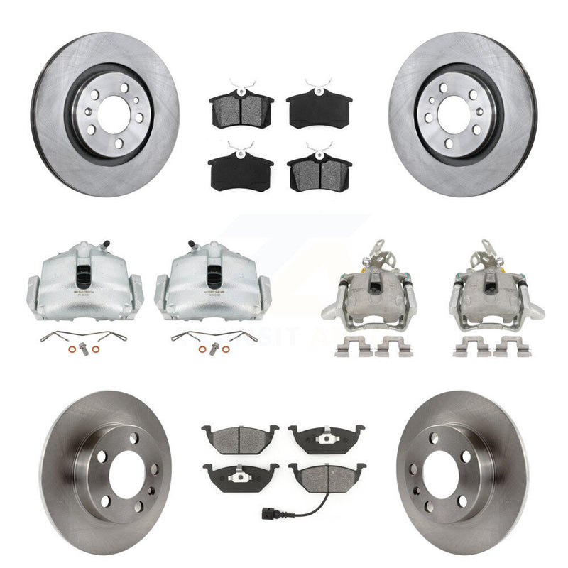 Transit Auto KC8-100990S Disc Brake Kit for 2006 Volkswagen Jetta - Front and Rear product image