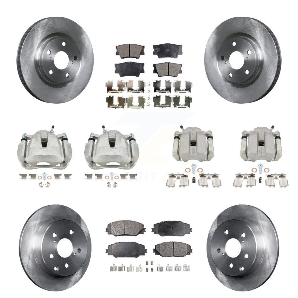 Transit Auto KC8-100990T Disc Brake Kit for 2006-2012 Toyota RAV4 - Front and Rear product image