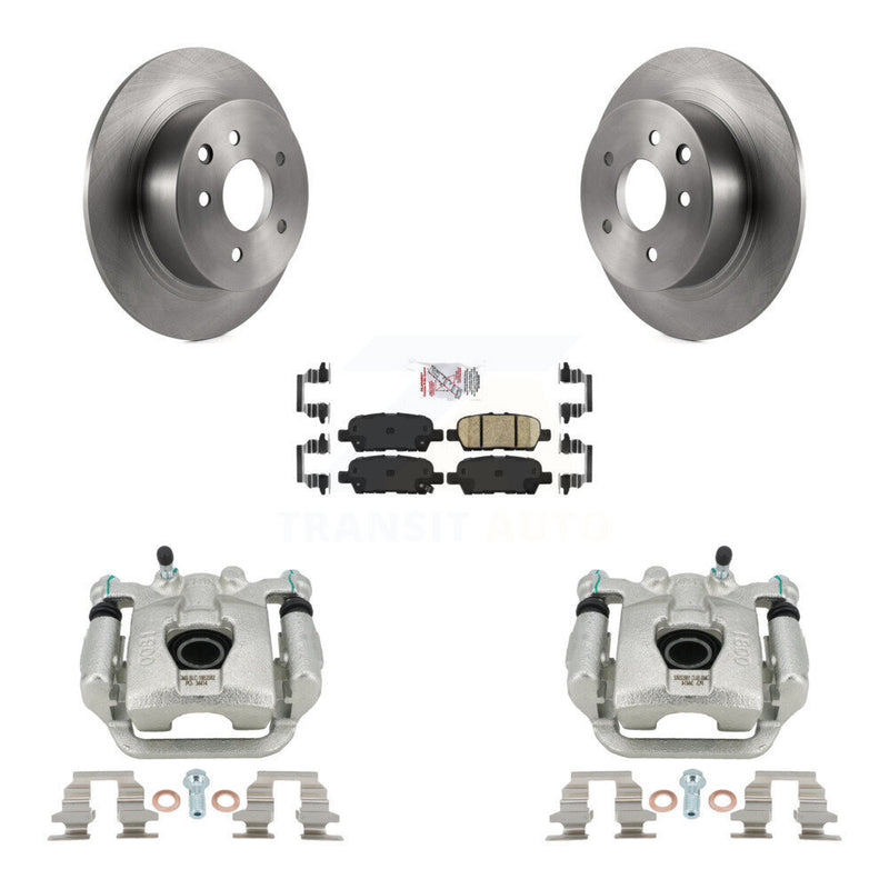 Transit Auto KC8-100991N Disc Brake Kit for 2007-2019 Nissan Juke, Nissan Sentra - Rear product image