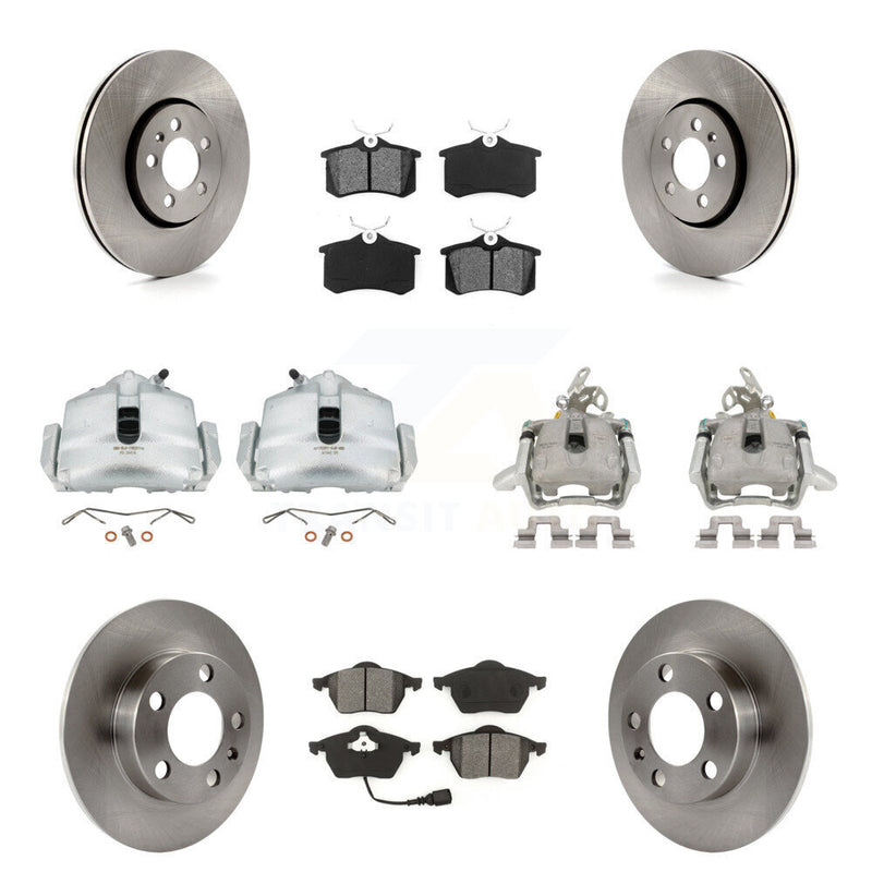 Transit Auto KC8-100991S Disc Brake Kit for 2006 Volkswagen Jetta - Front and Rear product image