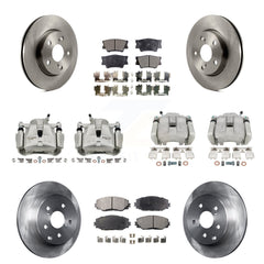 Transit Auto KC8-100991T Disc Brake Kit for 2013-2018 Toyota RAV4 - Front and Rear product image