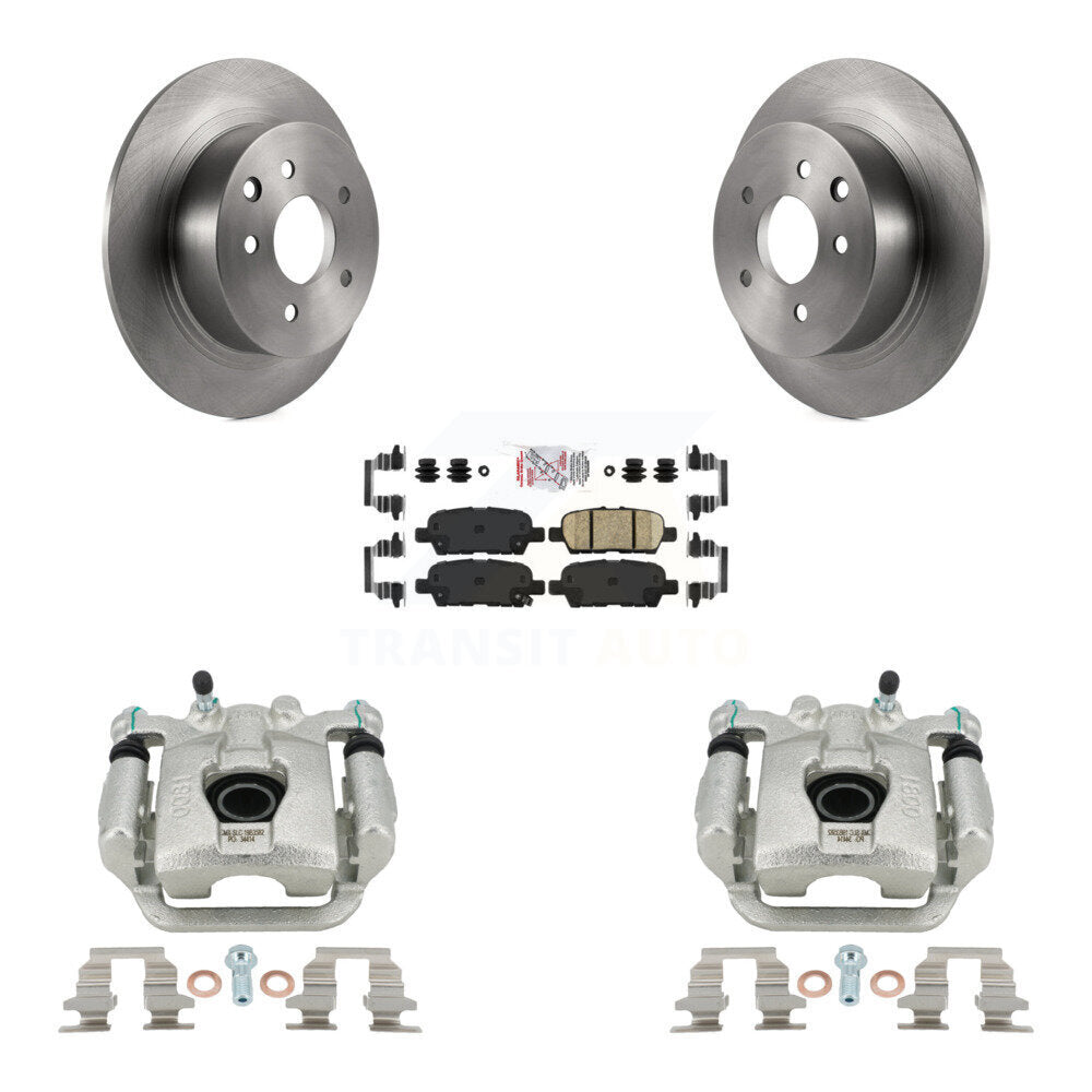 Transit Auto KC8-100992N Disc Brake Kit for 2007-2019 Nissan Juke, Nissan Sentra - Rear product image