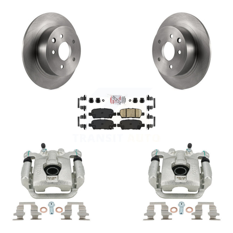 Transit Auto KC8-100992N Disc Brake Kit for 2007-2019 Nissan Juke, Nissan Sentra - Rear product image