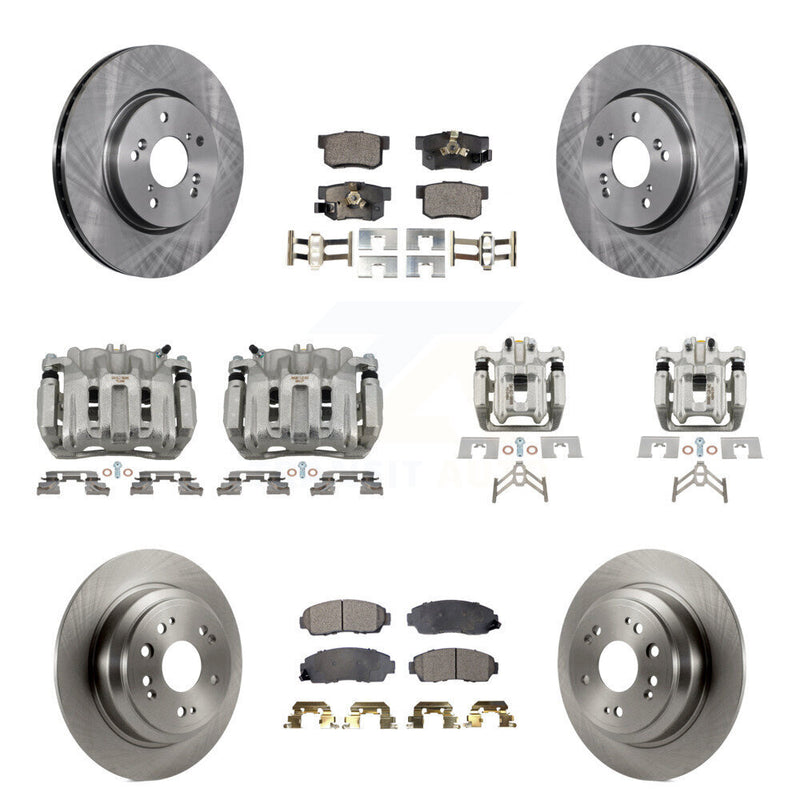 Transit Auto KC8-100992P Disc Brake Kit for 2012 Honda Crosstour - Front and Rear product image