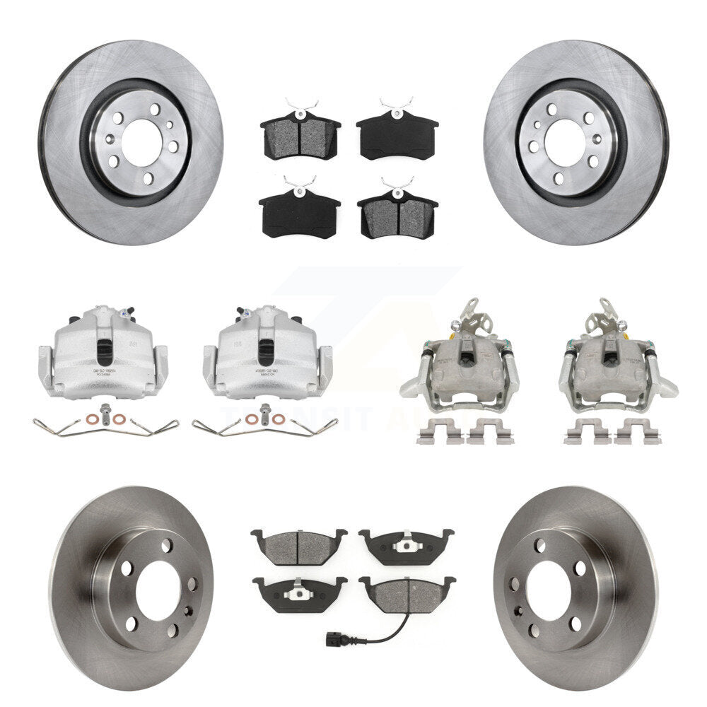 Transit Auto KC8-100992S Disc Brake Kit for 2006 Volkswagen Jetta - Front and Rear product image