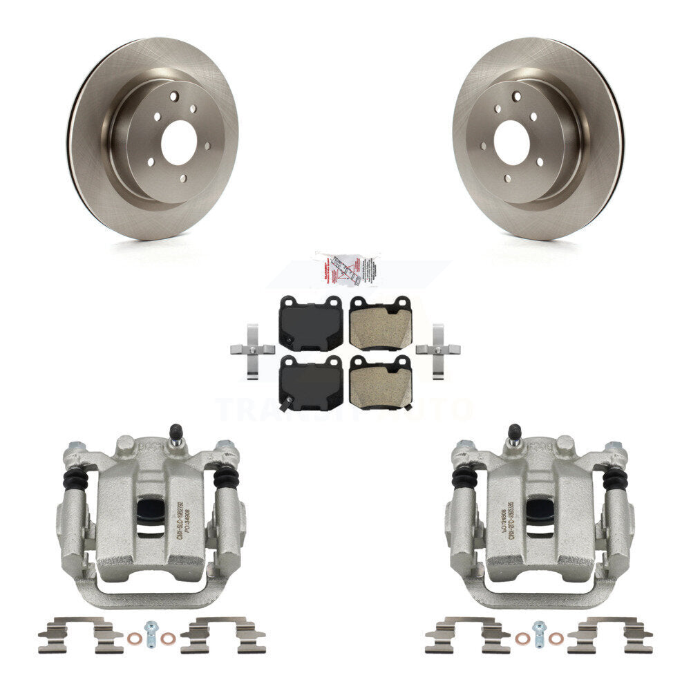 Transit Auto KC8-100993N Disc Brake Kit for 2003 INFINITI G35 - Rear product image
