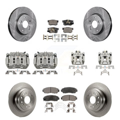 Transit Auto KC8-100993P Disc Brake Kit for 2012-2015 Honda Crosstour - Front and Rear product image