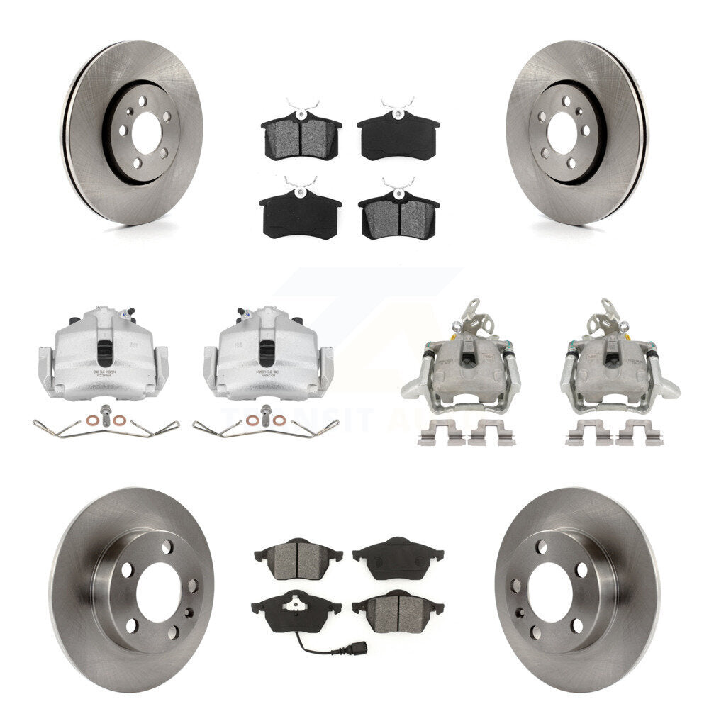Transit Auto KC8-100993S Disc Brake Kit for 2006 Volkswagen Jetta - Front and Rear product image