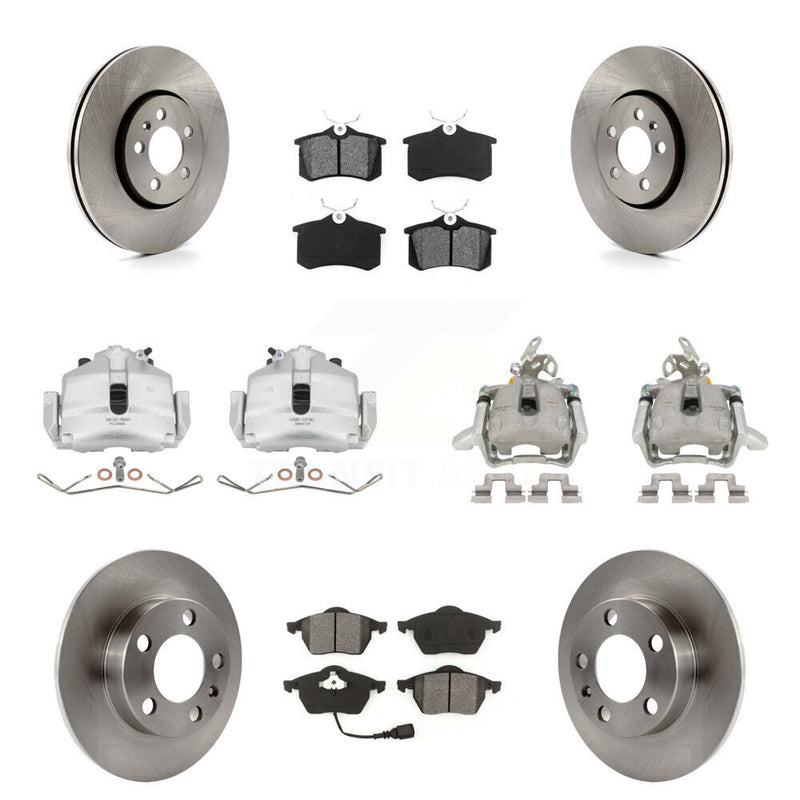 Transit Auto KC8-100993S Disc Brake Kit for 2006 Volkswagen Jetta - Front and Rear product image