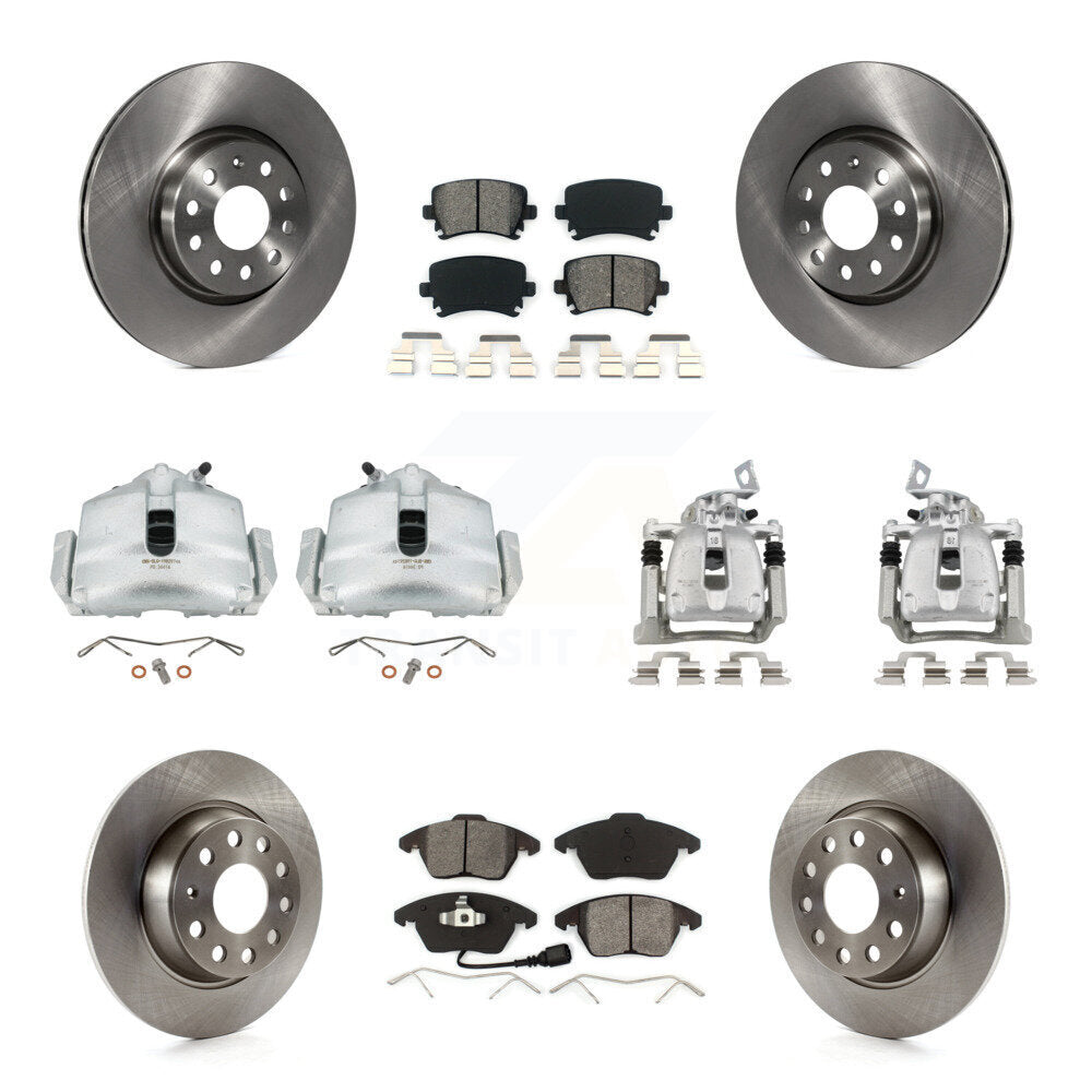 Transit Auto KC8-100994S Disc Brake Kit for 2008 Volkswagen Passat - Front and Rear product image