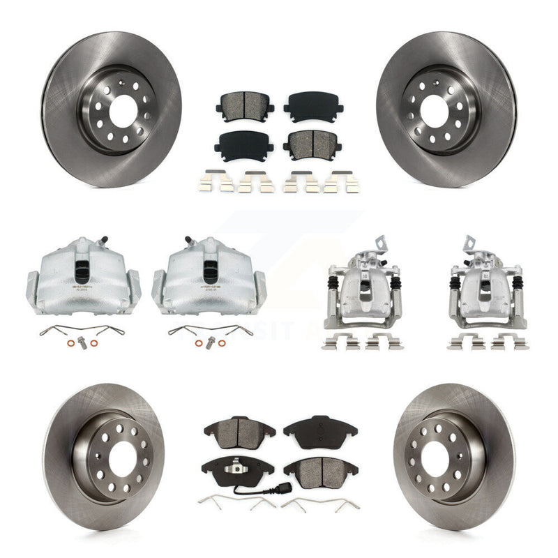 Transit Auto KC8-100994S Disc Brake Kit for 2008 Volkswagen Passat - Front and Rear product image