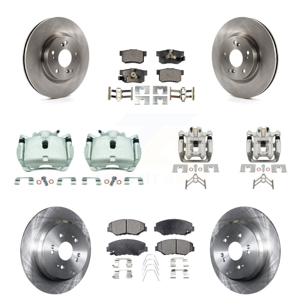 Transit Auto KC8-100995P Disc Brake Kit for 2012-2016 Honda CR-V - Front and Rear product image