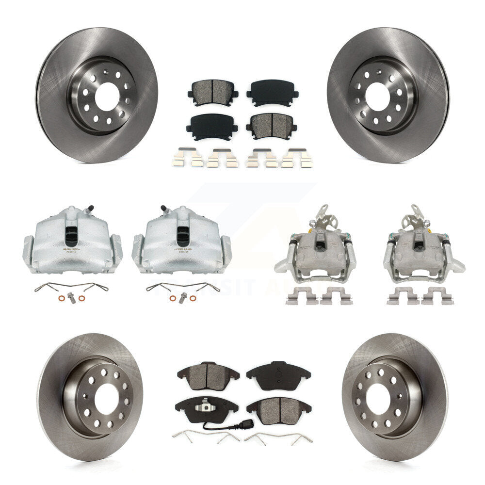 Transit Auto KC8-100995S Disc Brake Kit for 2006-2008 Volkswagen GTI - Front and Rear product image