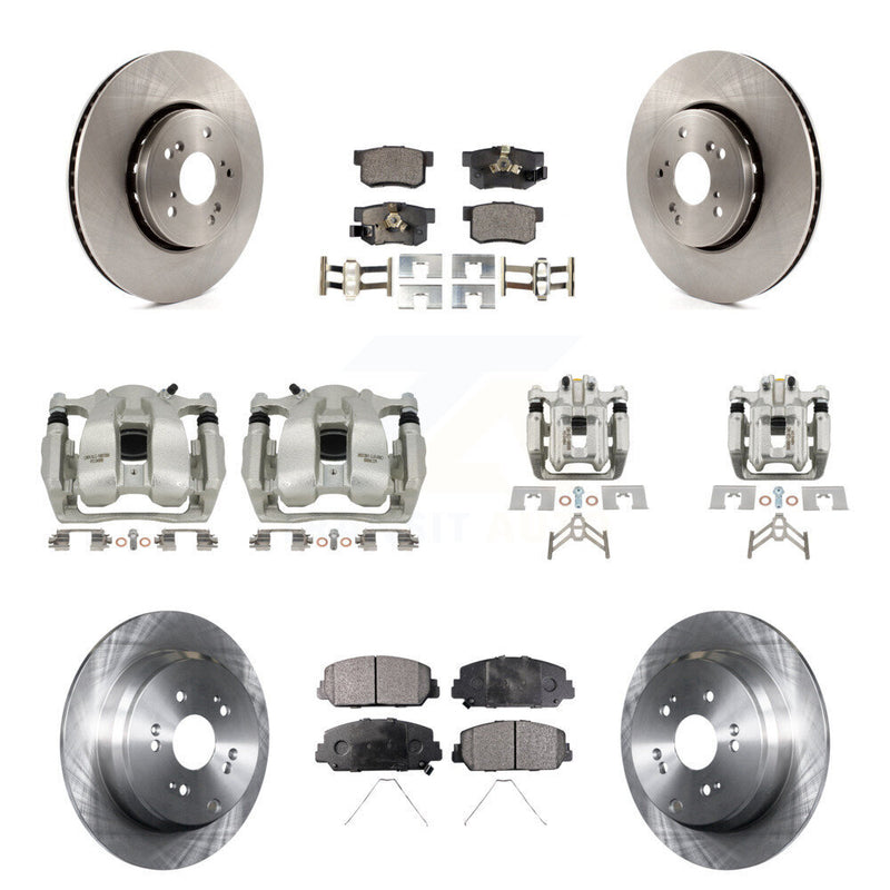 Transit Auto KC8-100996P Disc Brake Kit for 2016-2018 Acura RDX - Front and Rear product image