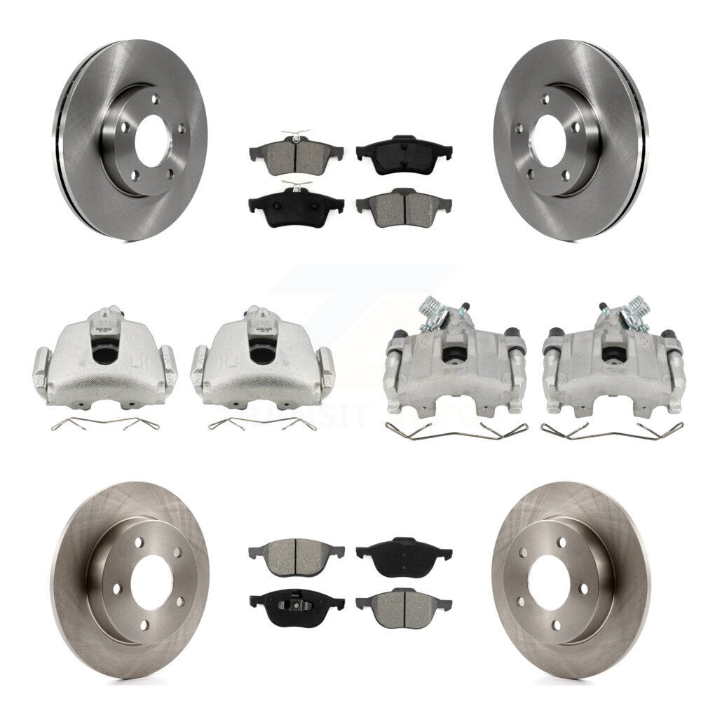 Transit Auto KC8-100996S Disc Brake Kit for 2006-2013 Mazda 3 Sport, Mazda 3 - Front and Rear product image